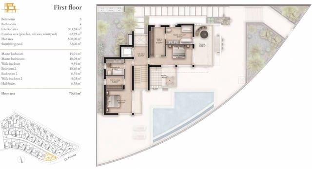 3 soveværelse Villa til salg i Playa de las Américas, Adeje - € 1.950.000 (Ref: 9445469)