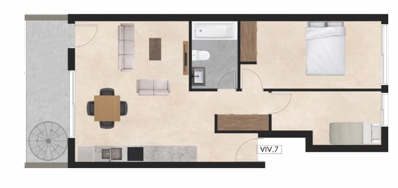 2 bedroom Penthouse for sale in Tijoco Bajo - € 285,000 (Ref: 9676518)