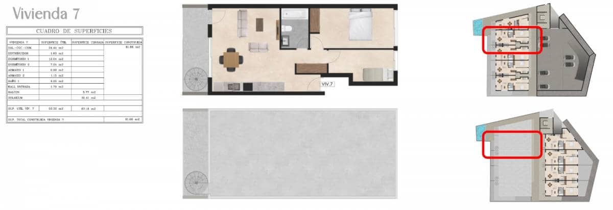 2 bedroom Penthouse for sale in Tijoco Bajo - € 285,000 (Ref: 9676518)