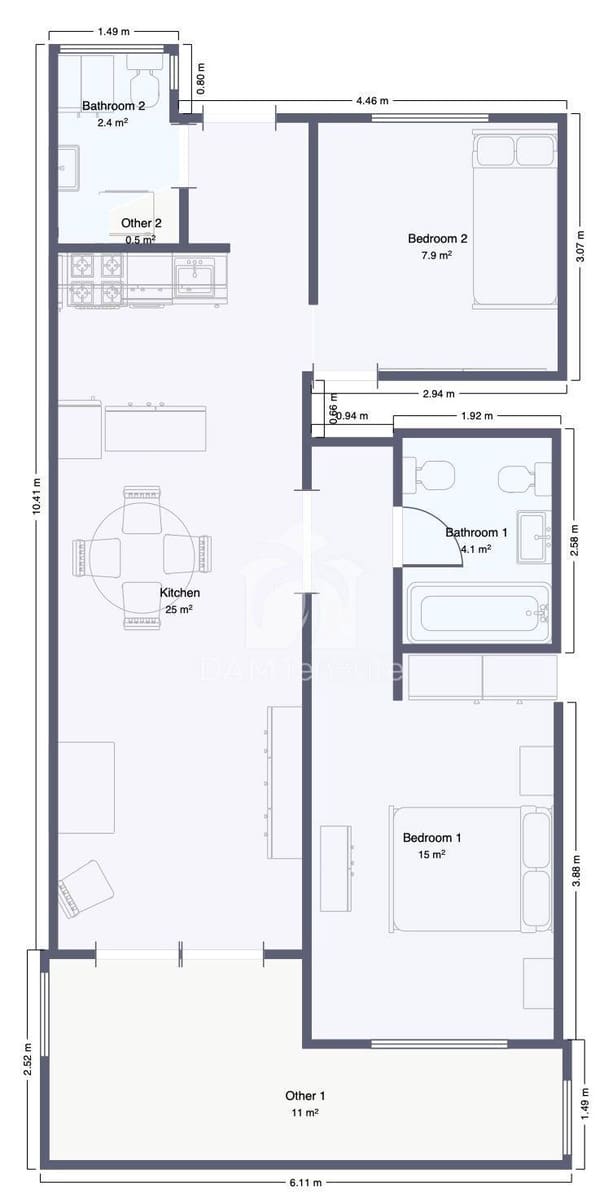2 chambre Penthouse à vendre à Playa Paraiso - 319 000 € (Ref: 9929959)