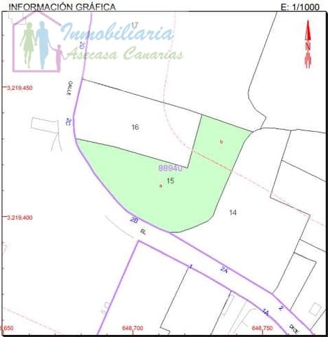 Tomt till salu i Mala, Haría - 120 000 € (Ref: 6699915)