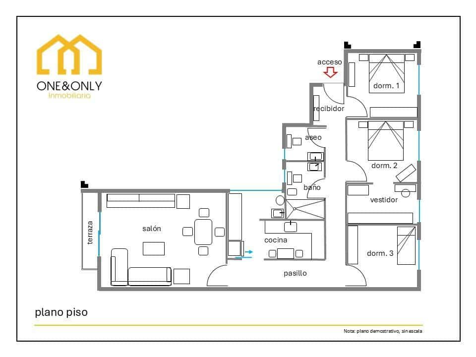 4 bedroom Flat for sale in Tarragona city with garage - € 164,000 (Ref: 9816093)