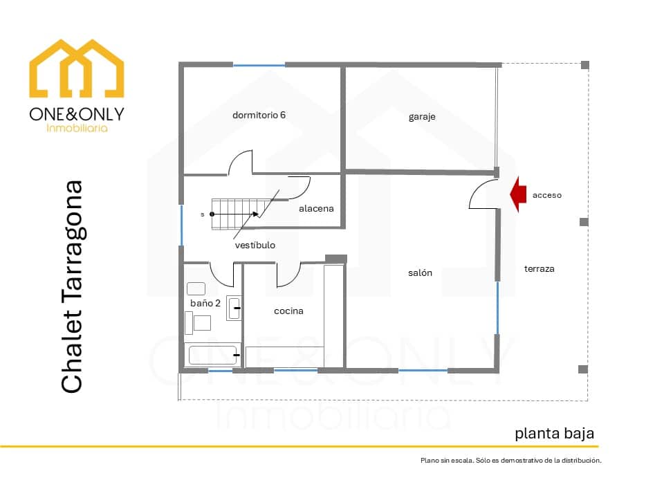 6 bedroom Villa for sale in Tarragona city with garage - € 385,000 (Ref: 9816097)