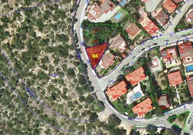 Bouwgrond te koop in Segur de Calafell, Calafell - € 92.000 (Ref: 9816099)
