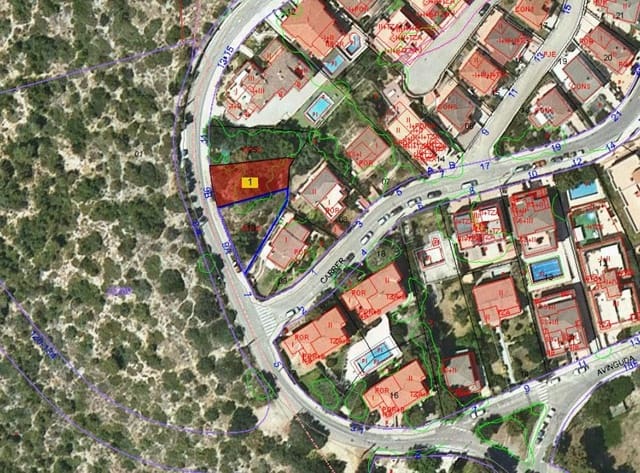 Bouwgrond te koop in Segur de Calafell, Calafell - € 90.000 (Ref: 9816100)