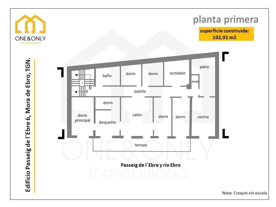 10 quarto Moradia para venda em Mora d'Ebre com garagem - 318 000 € (Ref: 9816104)