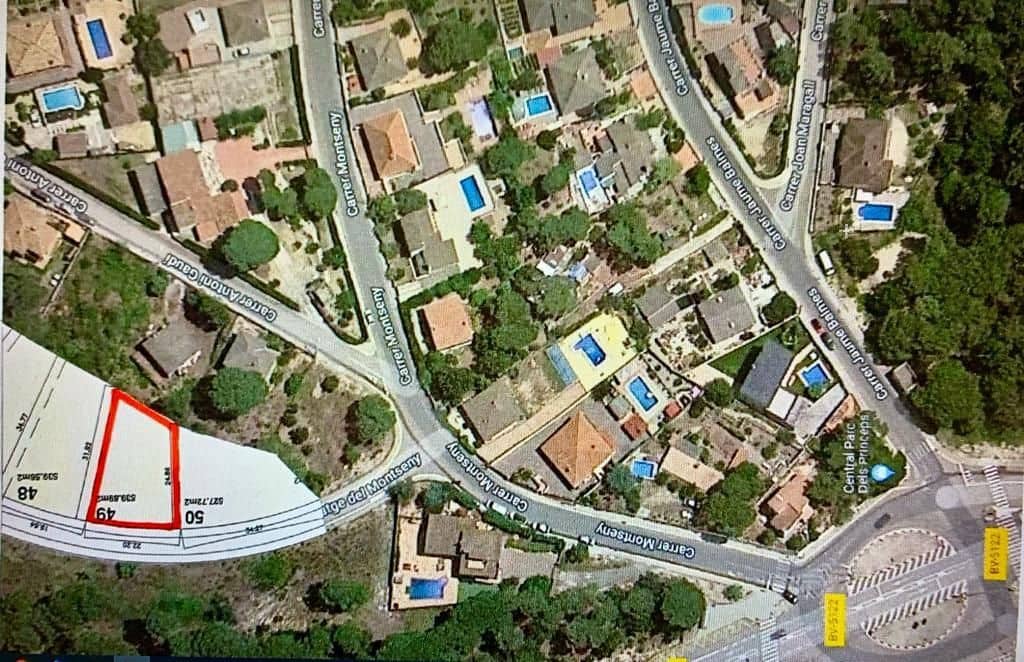 Teren niezagospodarowany na sprzedaż w Fogars de la Selva - 45 000 € (Ref: 8612019)