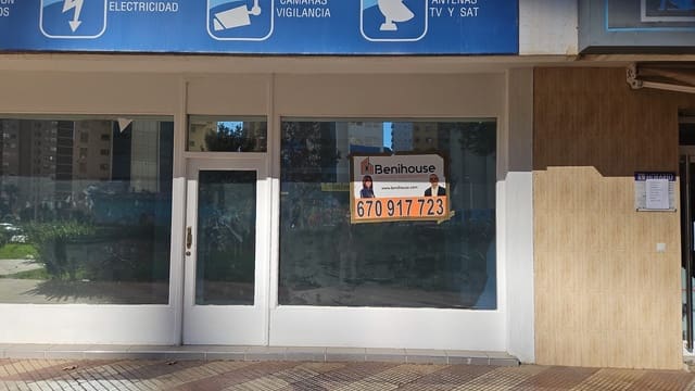 Local Comercial en Benidorm en alquiler - 850 € (Ref: 9458580)