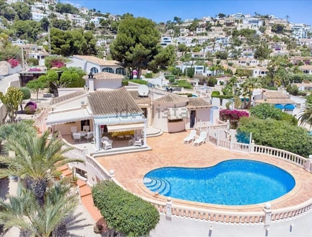 3 soveværelse Villa til salg i Benimeit - Tabaira, Teulada-Moraira med swimmingpool garage - € 849.000 (Ref: 9111599)