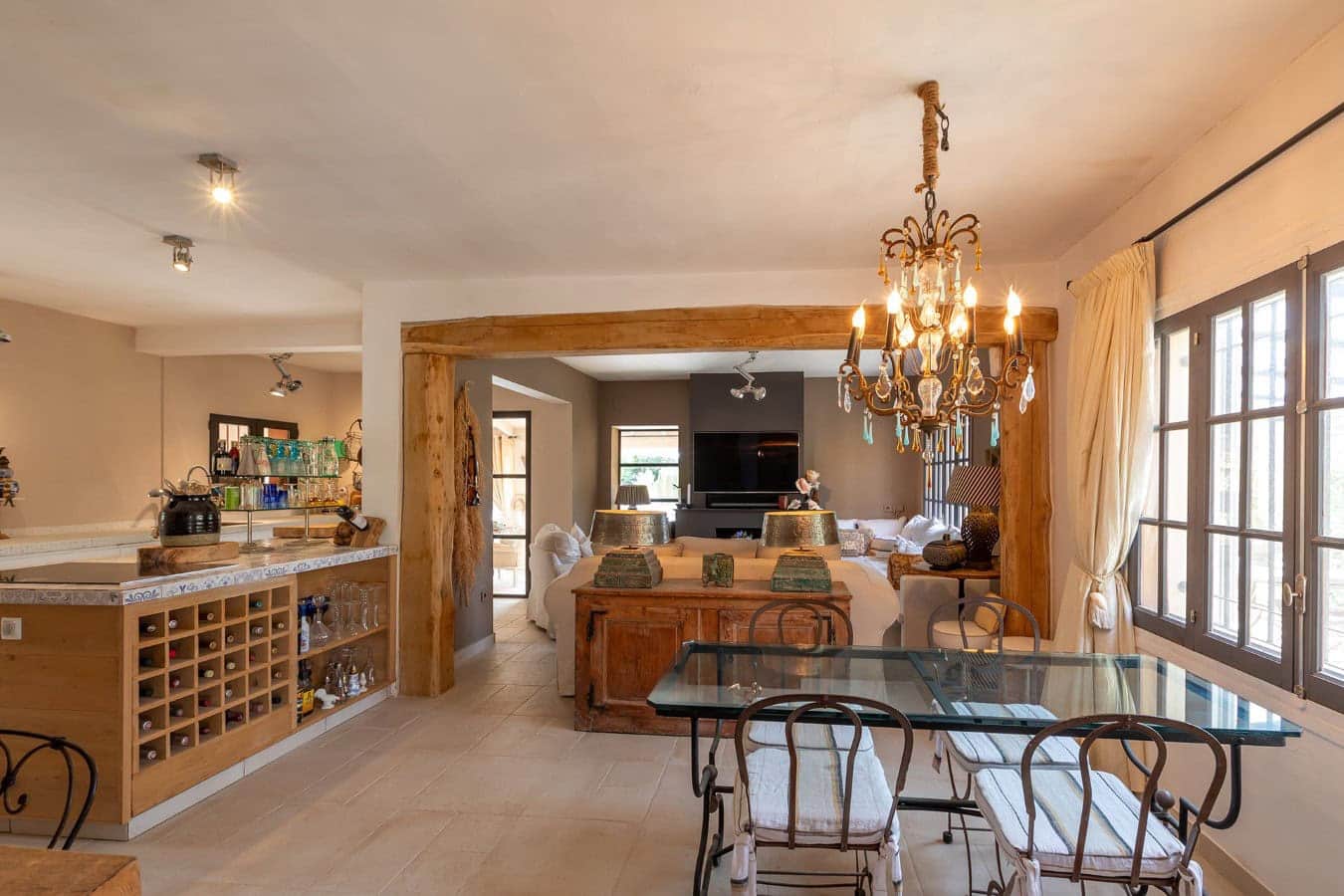 2 makuuhuone Huvila myytävänä paikassa Moraira mukana uima-altaan 
autotalli - 695 000 € (Ref: 9348457)