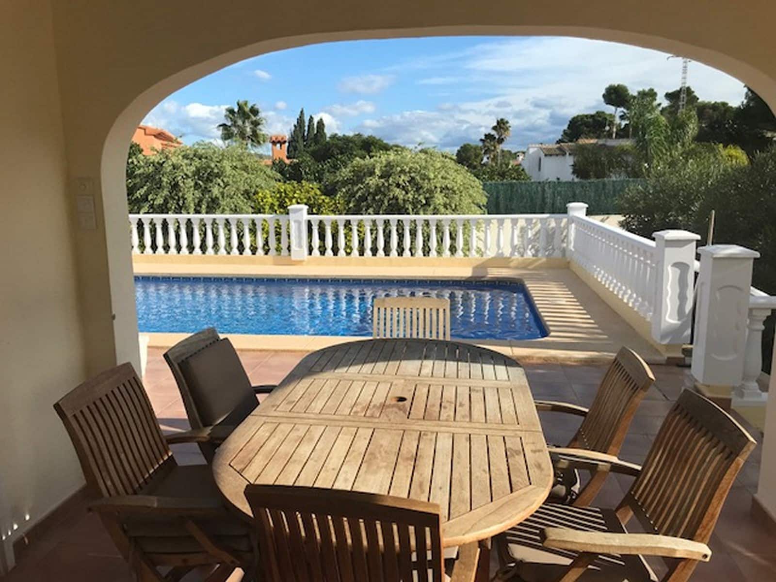 4 chambre Villa/Maison à vendre à Moraira avec piscine garage - 590 000 € (Ref: 9449282)