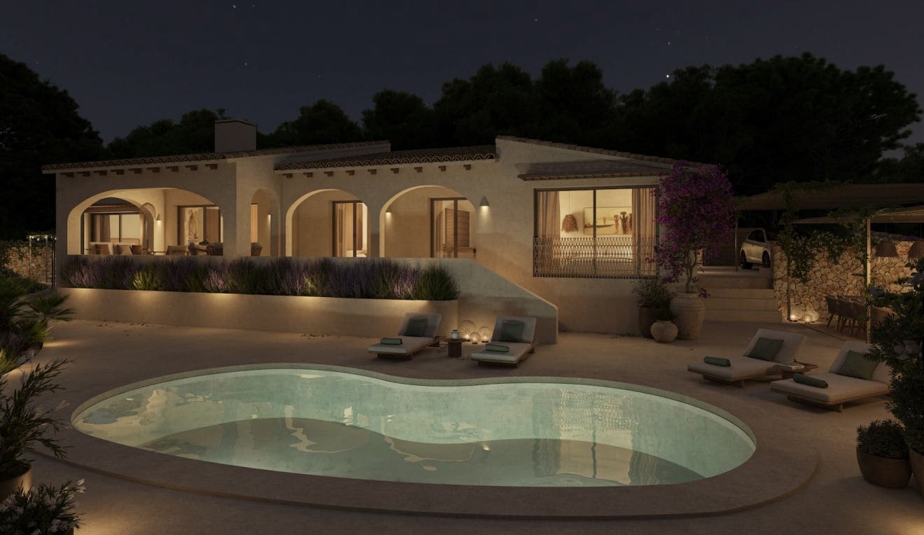 3 slaapkamer Villa te koop in Benissa met zwembad garage - € 1.250.000 (Ref: 9542643)