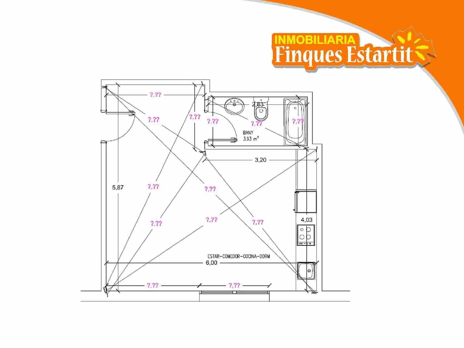 1 soveværelse Lejlighed til salg i L'Estartit med swimmingpool - € 114.000 (Ref: 8123828)