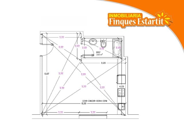 Apartamento de 1 habitación en L'Estartit, Torroella de Montgrí en venta con piscina - 114.000 € (Ref: 8123828)