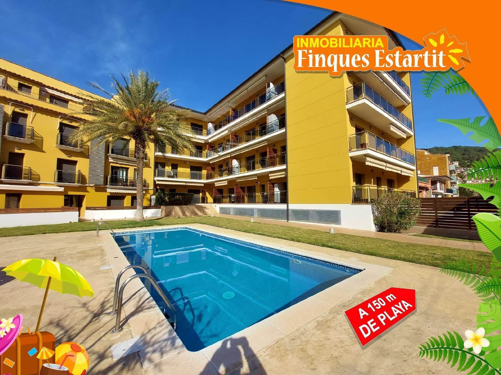 1 soveværelse Lejlighed til salg i L'Estartit med swimmingpool - € 114.000 (Ref: 8123828)