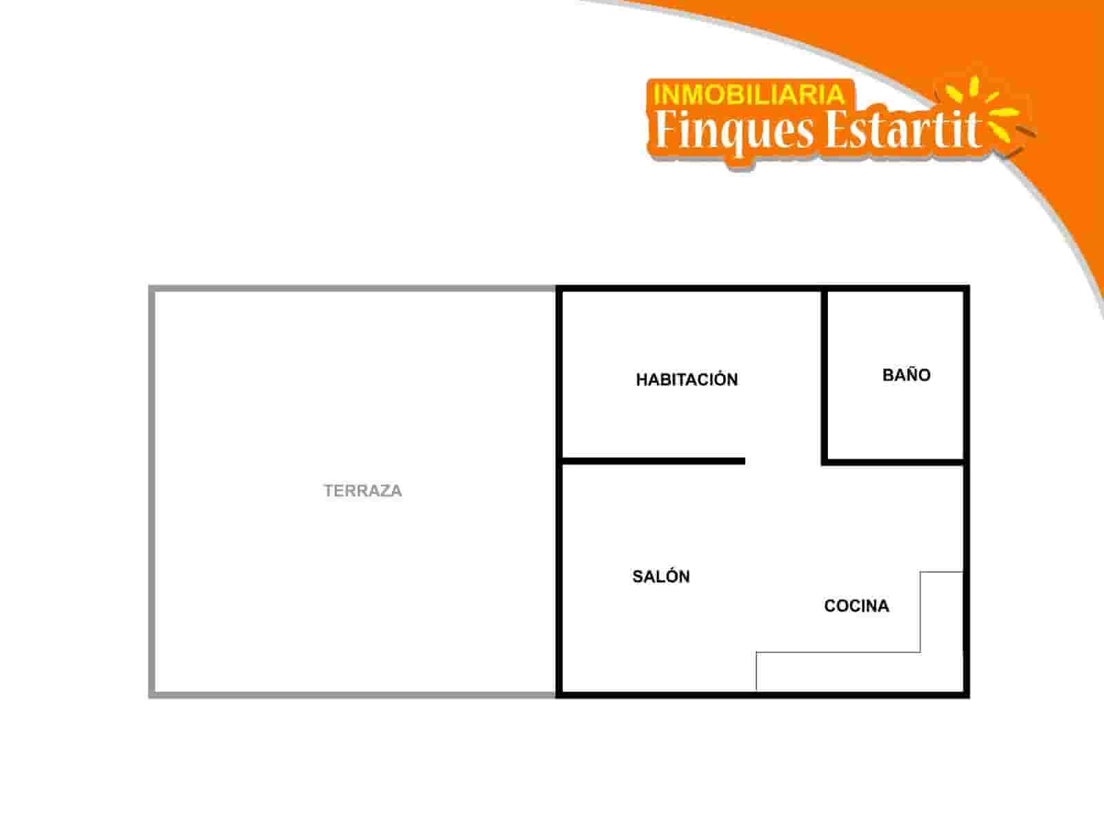 1 soveværelse Lejlighed til salg i L'Estartit med swimmingpool - € 135.000 (Ref: 9272115)