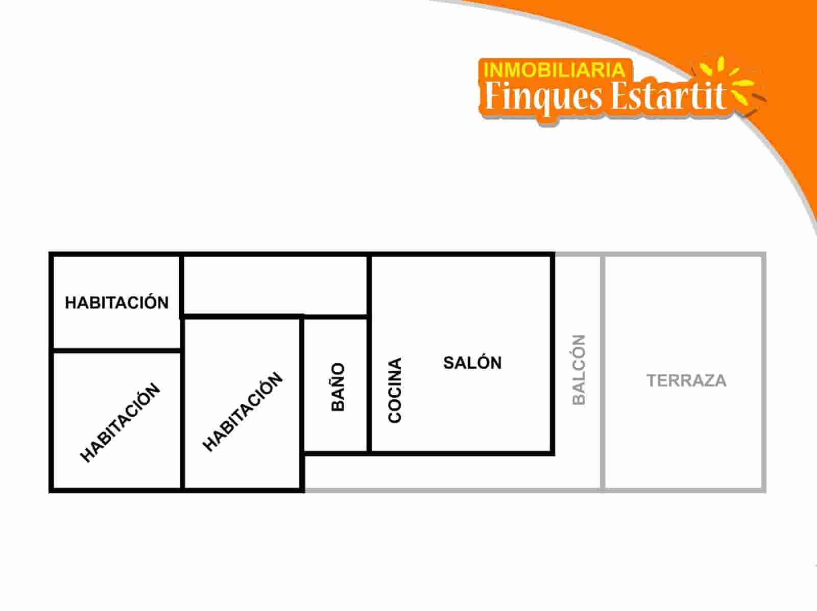 3 soveværelse Lejlighed til salg i L'Estartit - € 195.000 (Ref: 9382399)