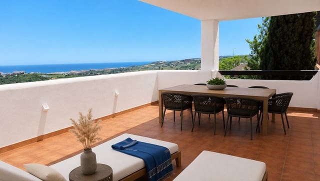 2 Zimmer Apartment zu verkaufen in Doña Julia Golf, Casares mit Pool - 296.000 € (Ref: 10016802)