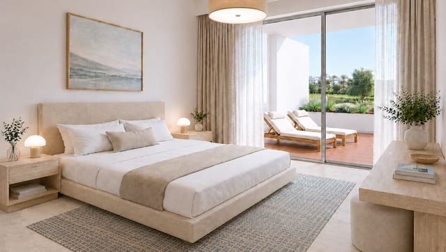 2 Zimmer Apartment zu verkaufen in Doña Julia Golf, Casares mit Pool - 296.000 € (Ref: 10016802)