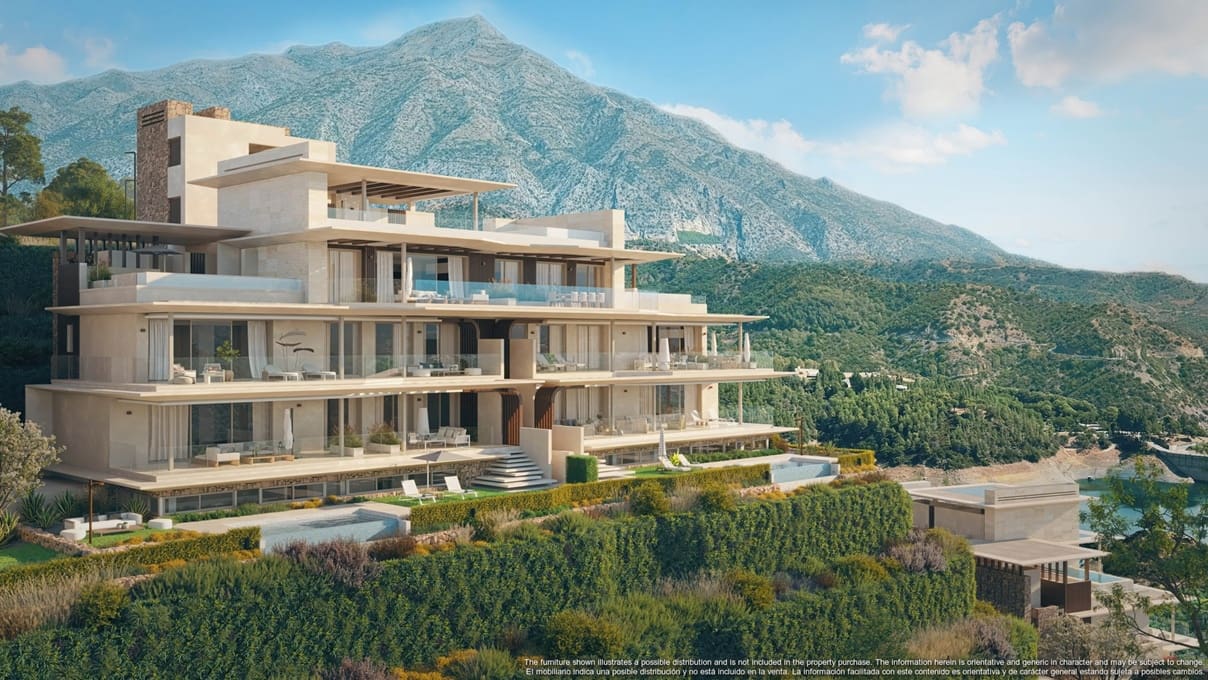 3 sypialnia Apartament na sprzedaż w Benahavis z basenem garażem - 2 250 000 € (Ref: 10149365)