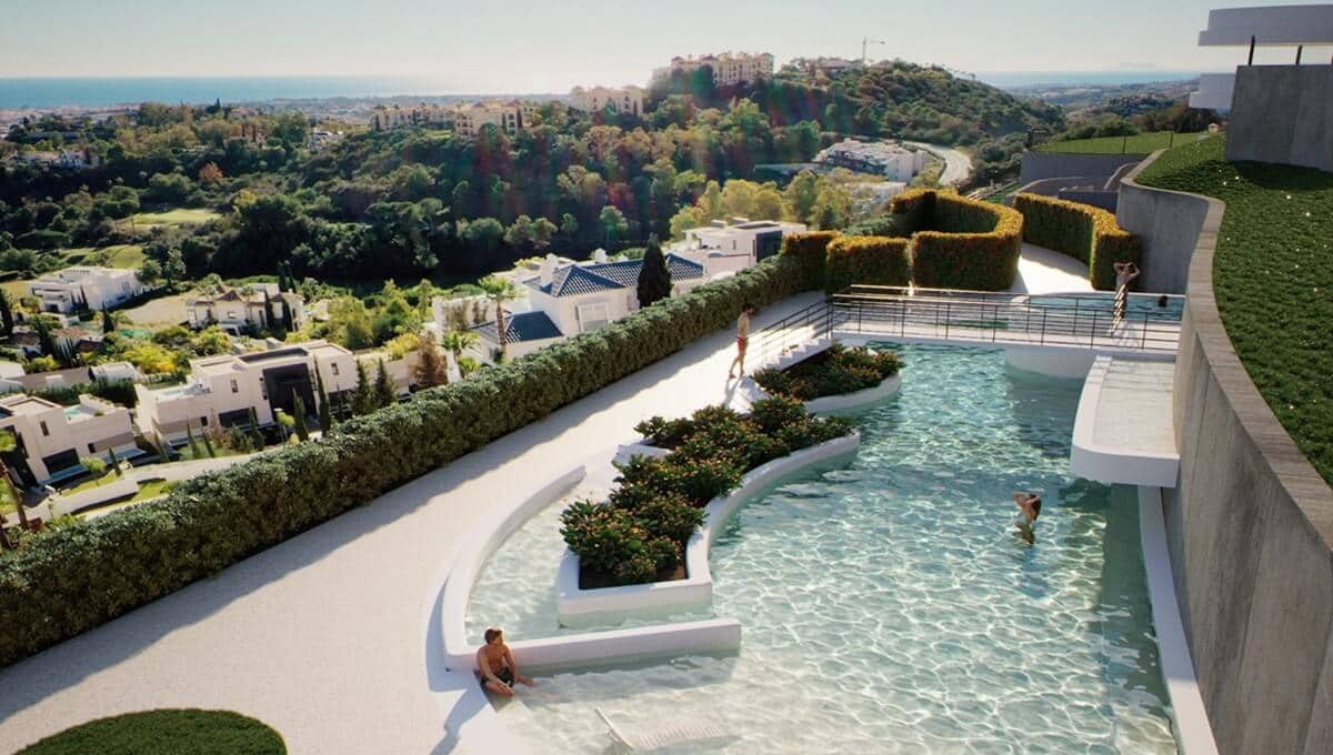4 soverom Penthouse til salgs i Benahavis med svømmebasseng garasje - € 2 590 000 (Ref: 10149370)