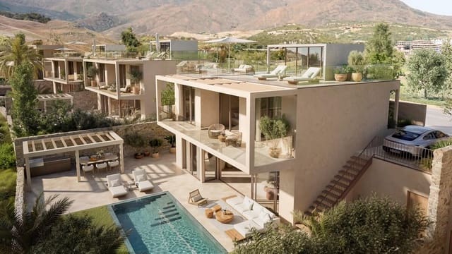 Chalet de 3 habitaciones en Valle Romano Golf, Estepona en venta con piscina garaje - 1.620.000 € (Ref: 10158018)