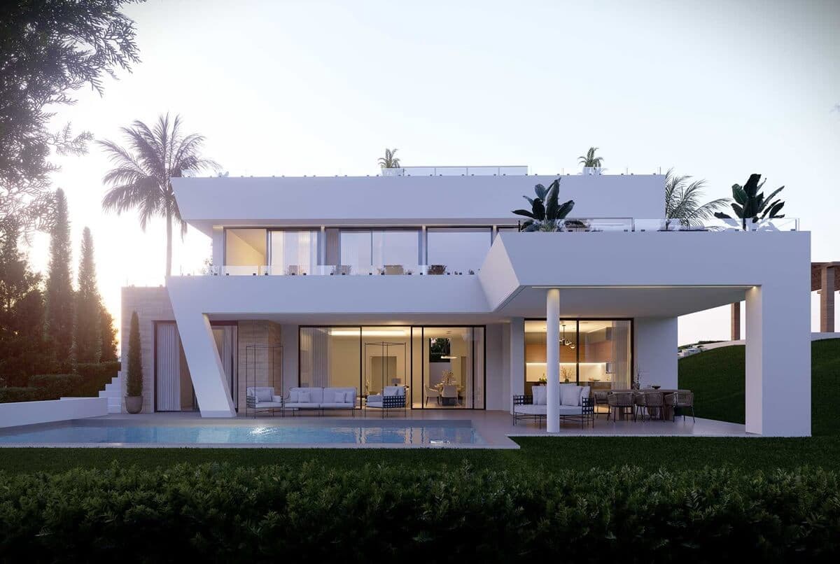 4 makuuhuone Huvila myytävänä paikassa Estepona mukana uima-altaan 
autotalli - 2 495 000 € (Ref: 10170344)