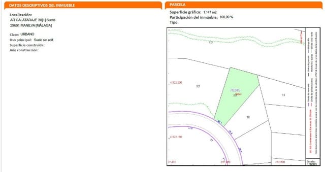 Building Plot for sale in La Duquesa / Puerto de la Duquesa, Manilva - € 480,000 (Ref: 8945892)