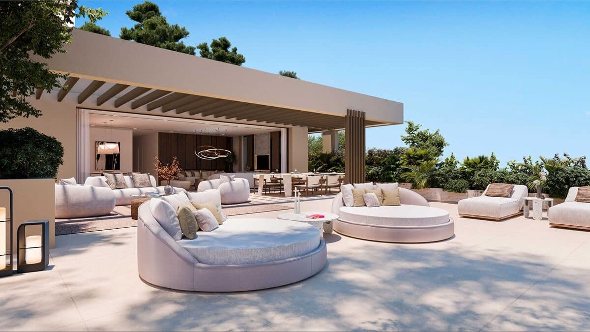 3 sypialnia Apartament na sprzedaż w Benahavis z basenem - 2 900 000 € (Ref: 9037607)