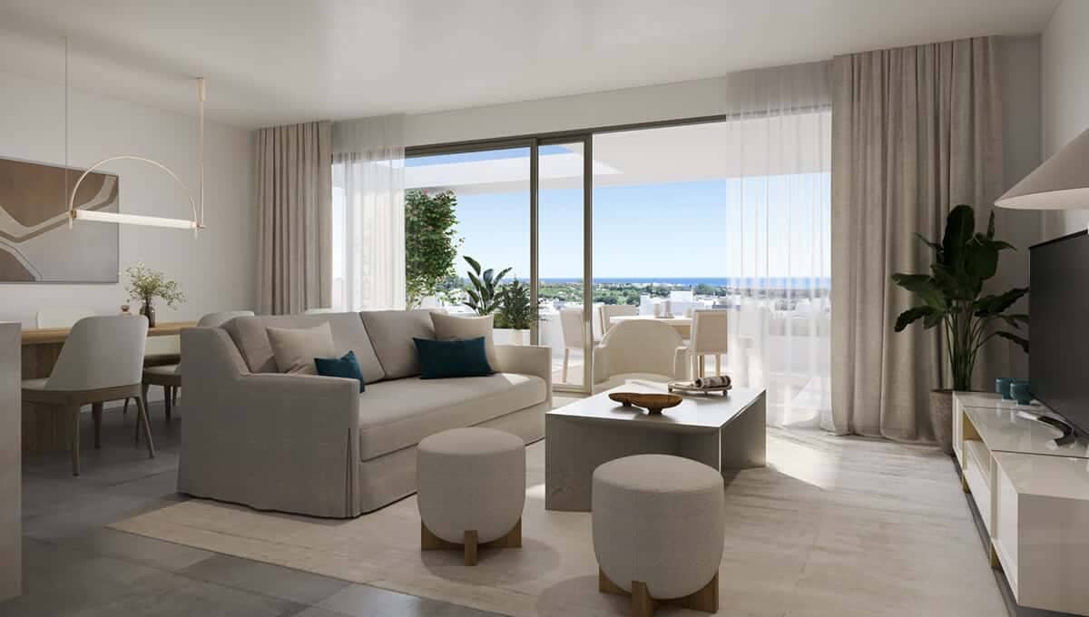 2 soverom Leilighet til salgs i New Golden Mile med svømmebasseng - € 439 000 (Ref: 9109942)