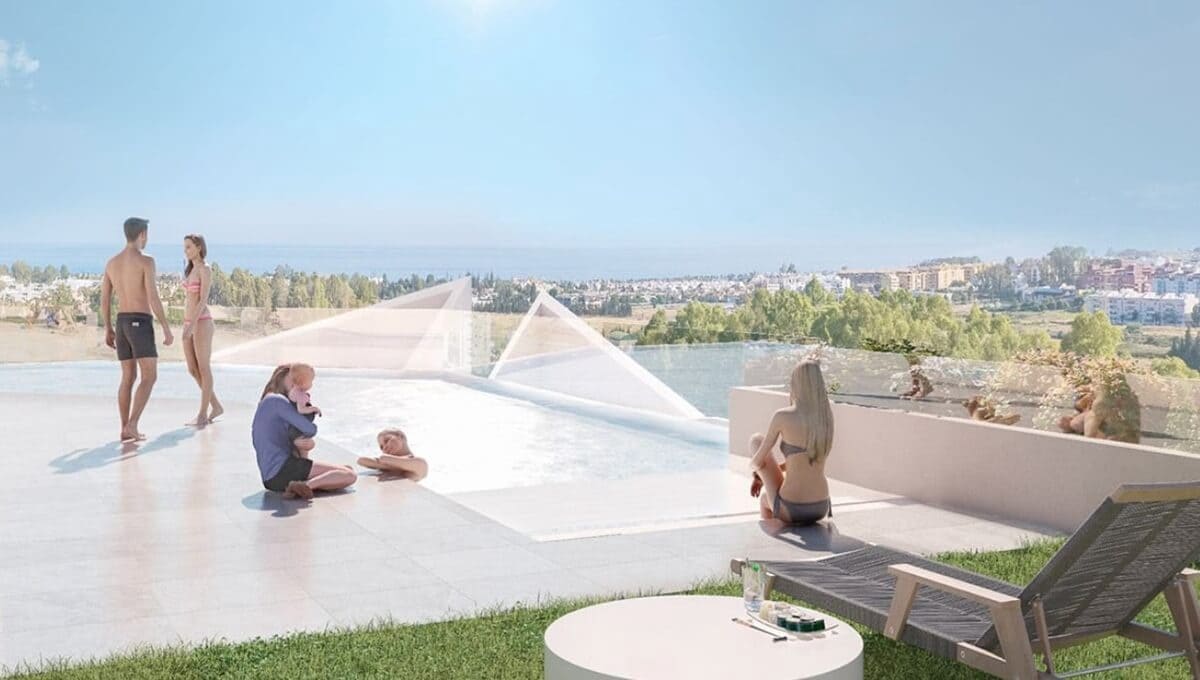 2 makuuhuone Huoneisto myytävänä paikassa Marbella mukana uima-altaan - 375 000 € (Ref: 9239410)