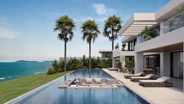 Chalet de 4 habitaciones en Chullera, Manilva en venta con piscina garaje - 3.500.000 € (Ref: 9462895)