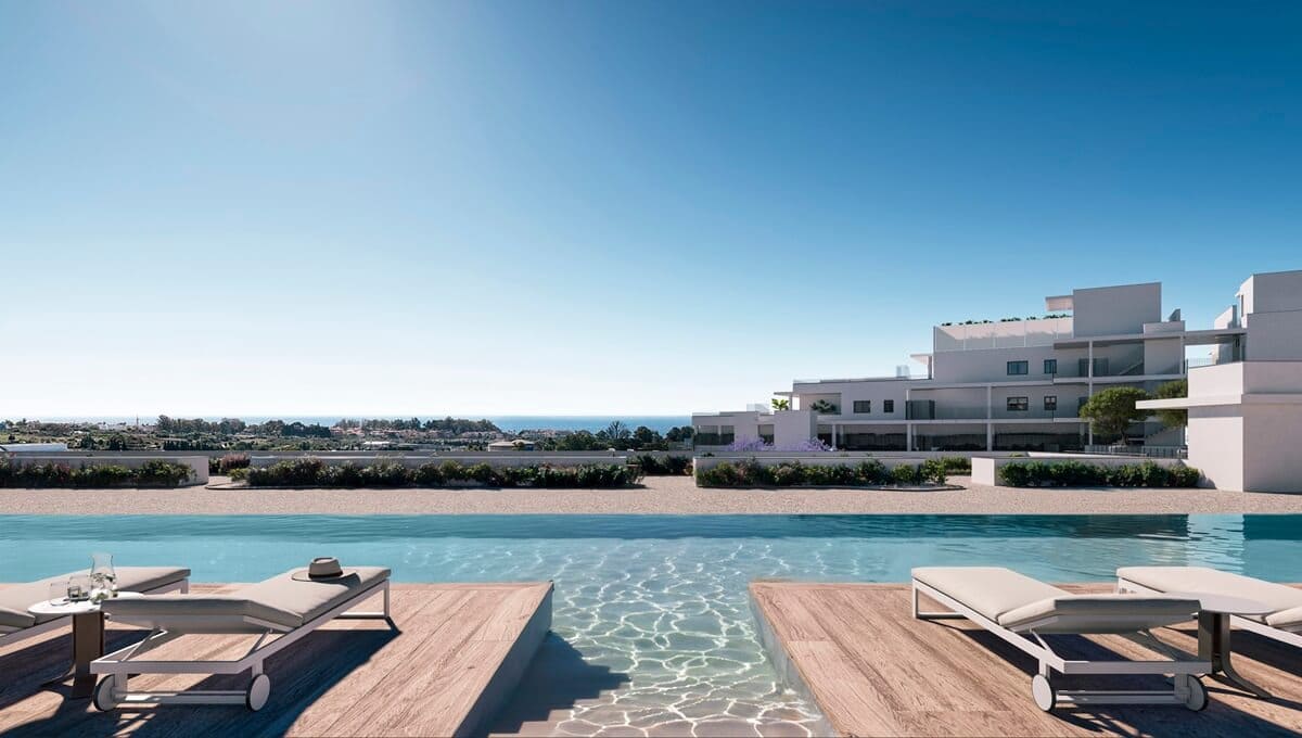 3 quarto Apartamento para venda em Estepona com piscina - 730 000 € (Ref: 9809866)