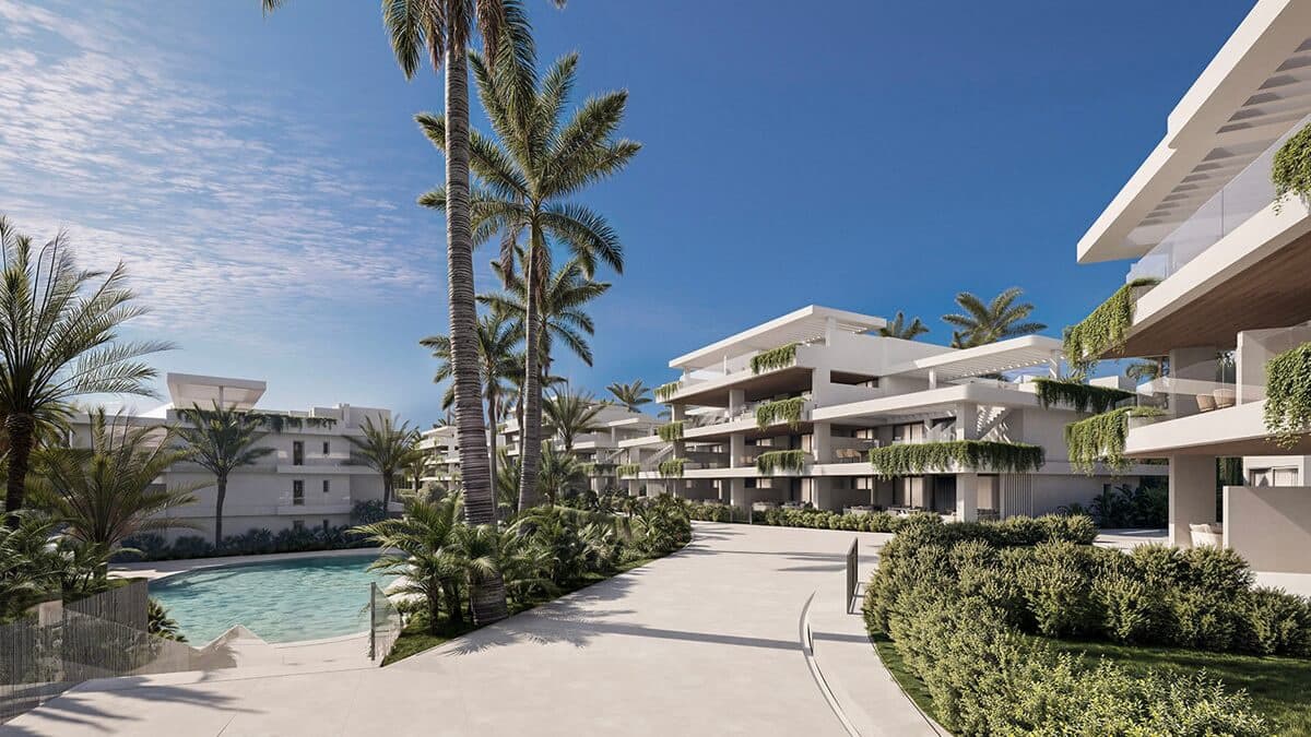 3 sypialnia Apartament na sprzedaż w Estepona z basenem - 1 227 450 € (Ref: 9877746)