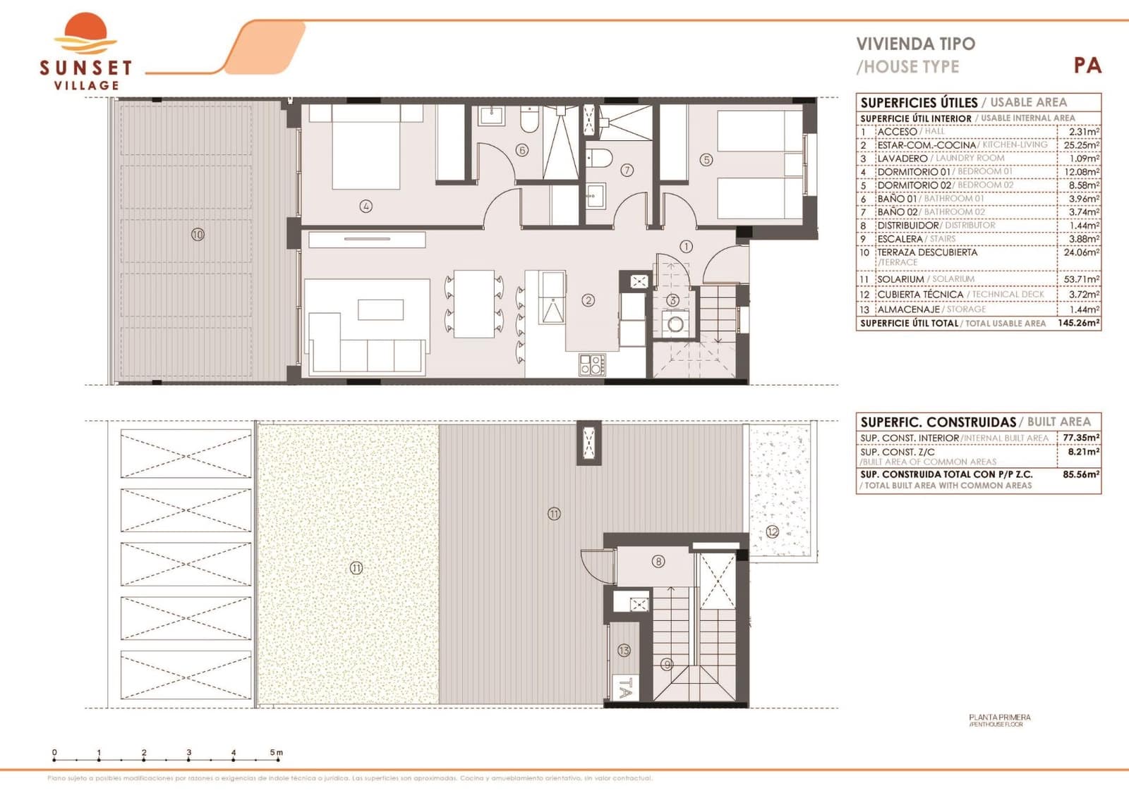 2 soverom Leilighet til salgs i Torrevieja med svømmebasseng garasje - € 305 000 (Ref: 10017560)