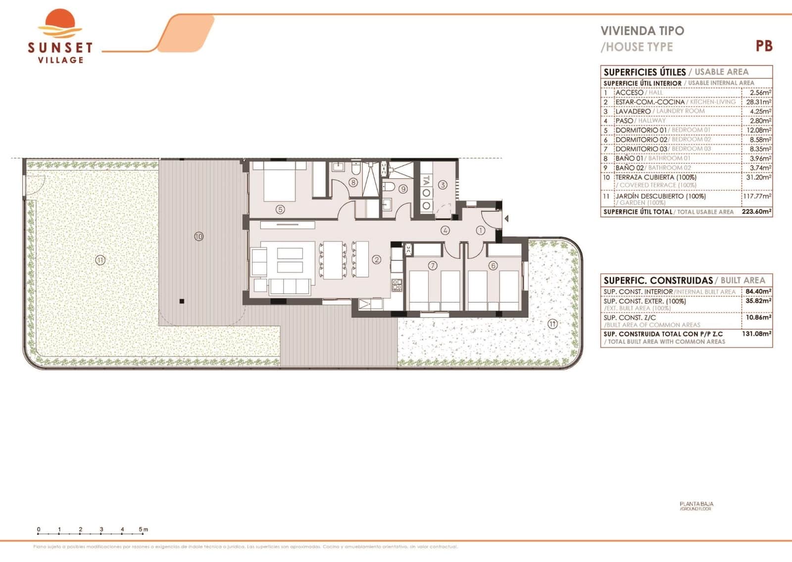 2 soverom Leilighet til salgs i Torrevieja med svømmebasseng garasje - € 305 000 (Ref: 10017560)