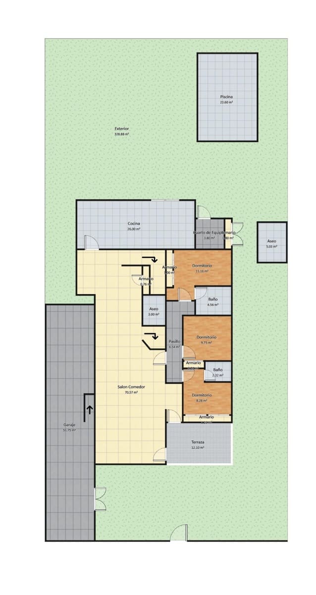 Chalet de 4 habitaciones en Arenales del Sol en venta con piscina garaje - 795.000 € (Ref: 10139768)