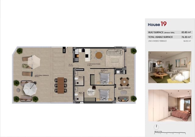 2 slaapkamer Appartement te koop in Guardamar del Segura met zwembad garage - € 275.000 (Ref: 10174009)