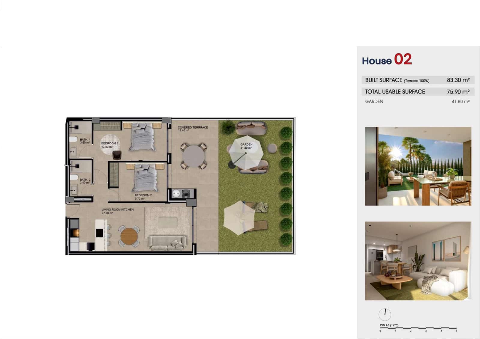 2 slaapkamer Appartement te koop in Guardamar del Segura met zwembad garage - € 275.000 (Ref: 10174009)