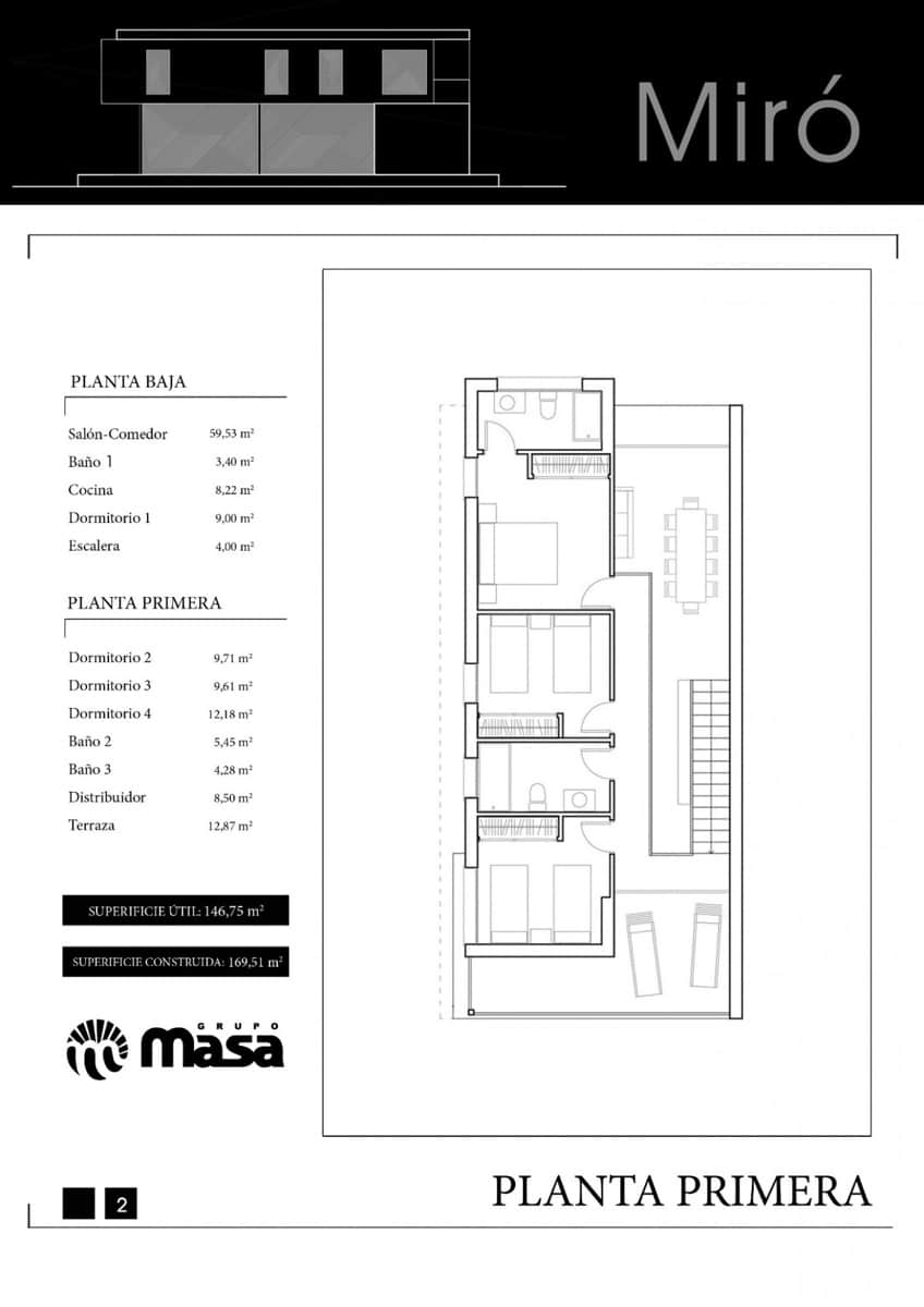 4 bedroom Villa for sale in Gran Alacant with pool - € 534,000 (Ref: 4992436)