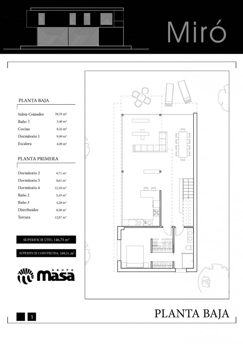 4 chambre Villa/Maison à vendre à Gran Alacant avec piscine - 805 000 € (Ref: 4992436)