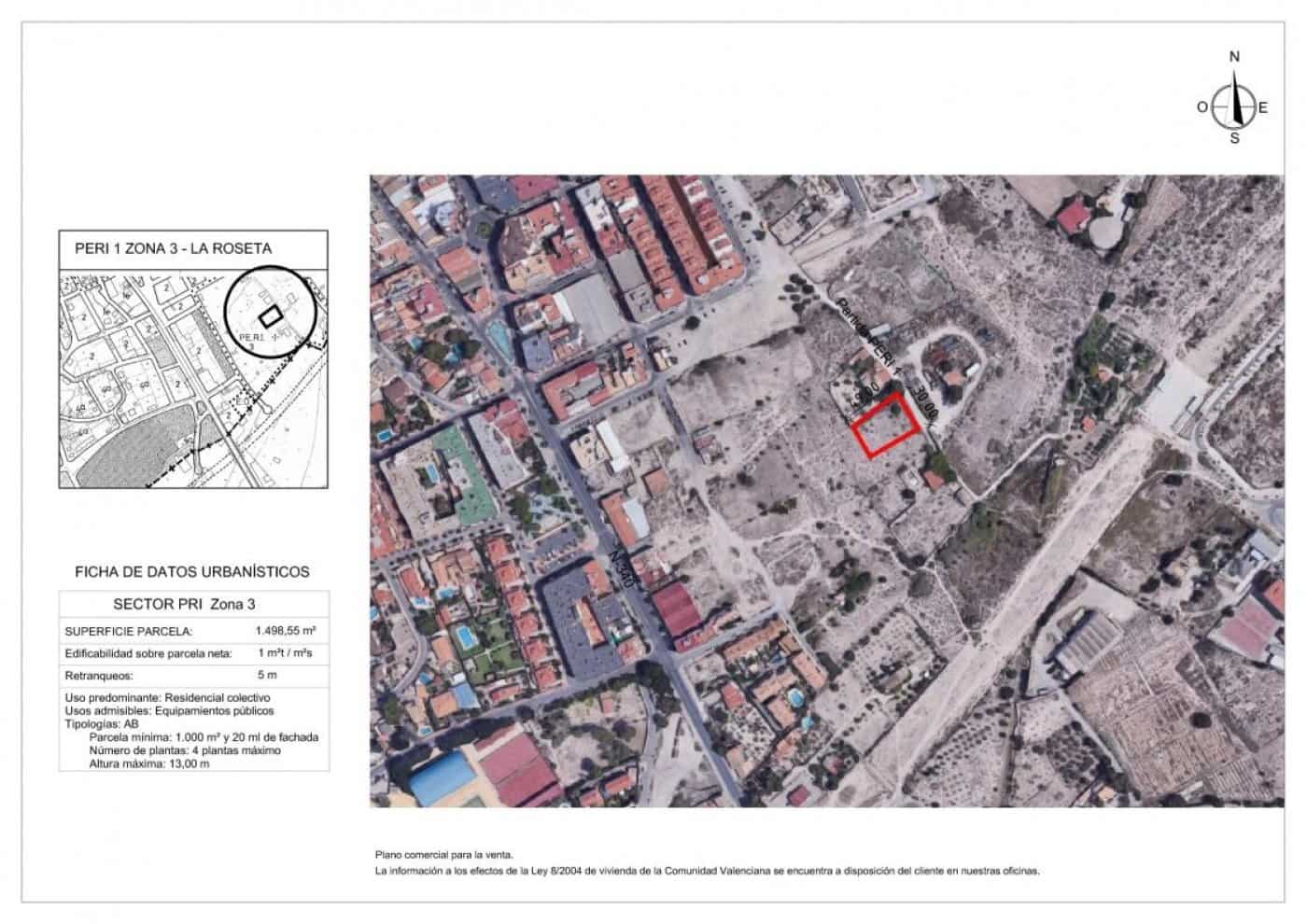 Terreno para Construção para venda em Muchamiel / Mutxamel - 80 000 € (Ref: 5730070)