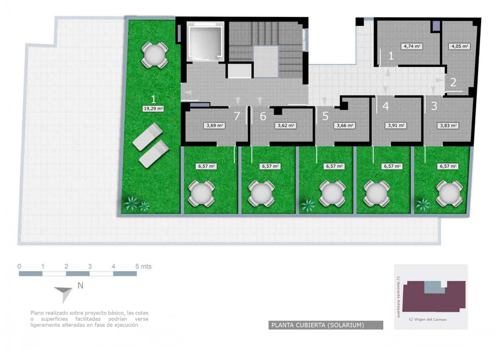 3 sovrum Takvåning till salu i Santa Pola - 585 000 € (Ref: 9064621)