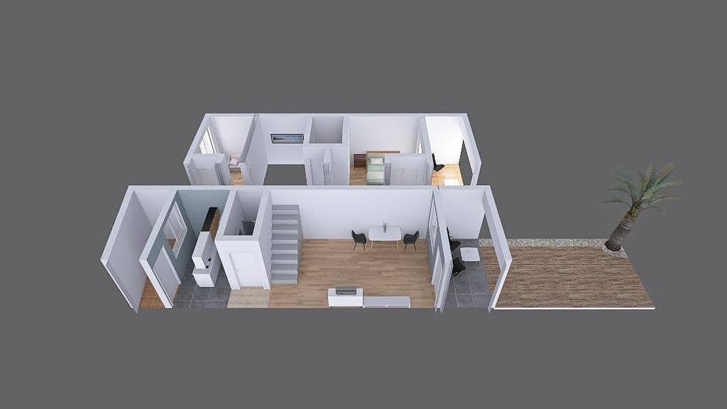 2 soveværelse Bungalow til salg i Arenales del Sol med swimmingpool - € 235.000 (Ref: 9064623)