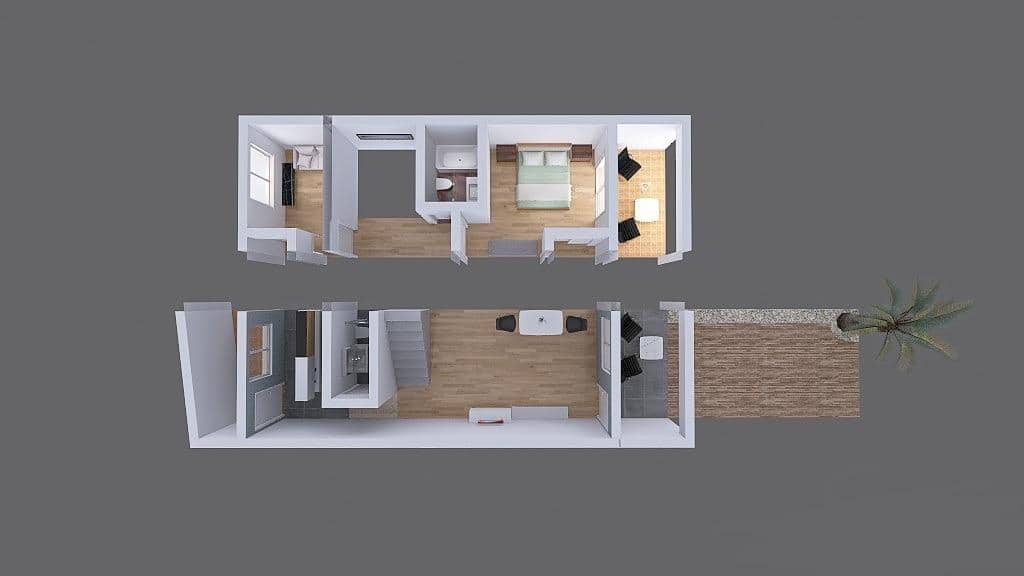 2 soveværelse Bungalow til salg i Arenales del Sol med swimmingpool - € 235.000 (Ref: 9064623)