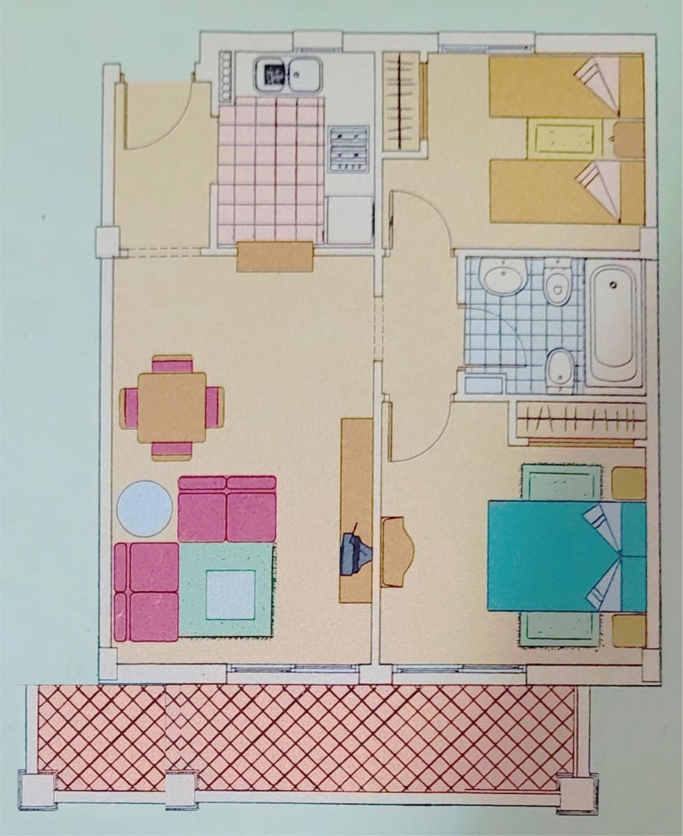 2 quarto Apartamento para venda em Arenales del Sol com piscina garagem - 210 000 € (Ref: 9064626)