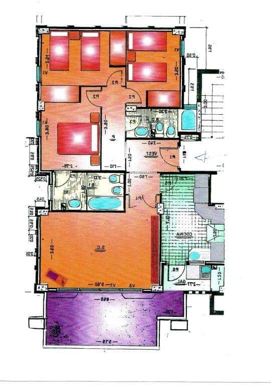 3 quarto Apartamento para venda em Arenales del Sol com piscina garagem - 480 000 € (Ref: 9064631)
