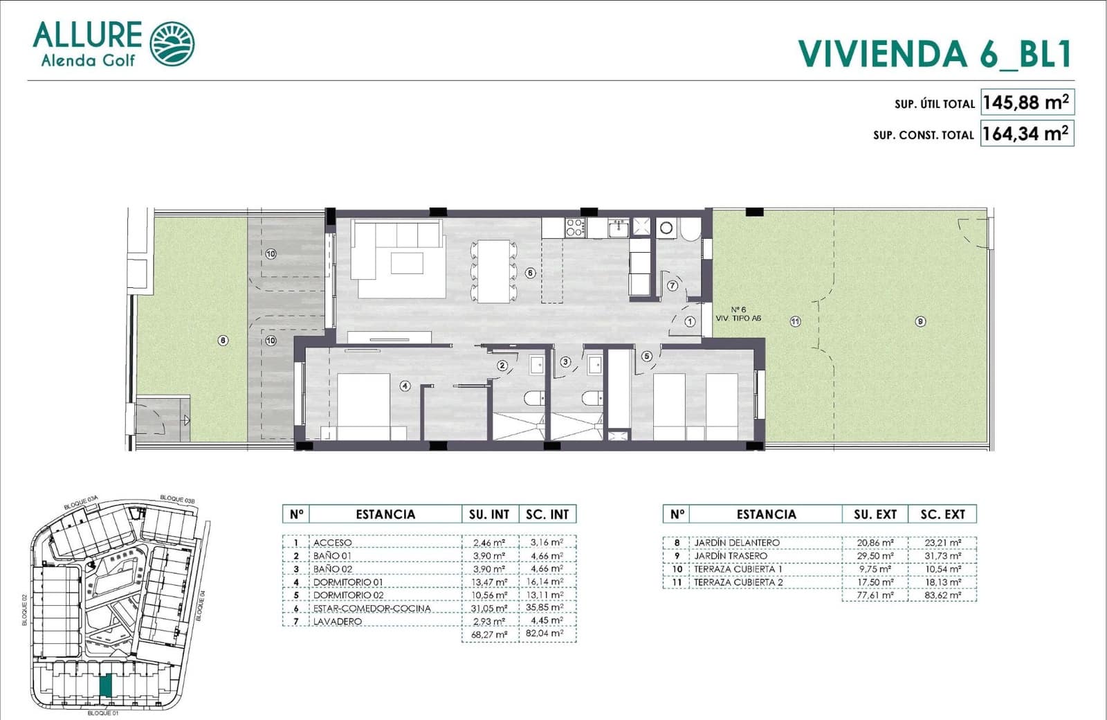 2 makuuhuone Huoneisto myytävänä paikassa Monforte del Cid mukana uima-altaan 
autotalli - 220 000 € (Ref: 9064634)