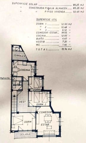 4 bedroom Townhouse for sale in Santa Pola with garage - € 220,000 (Ref: 9064636)