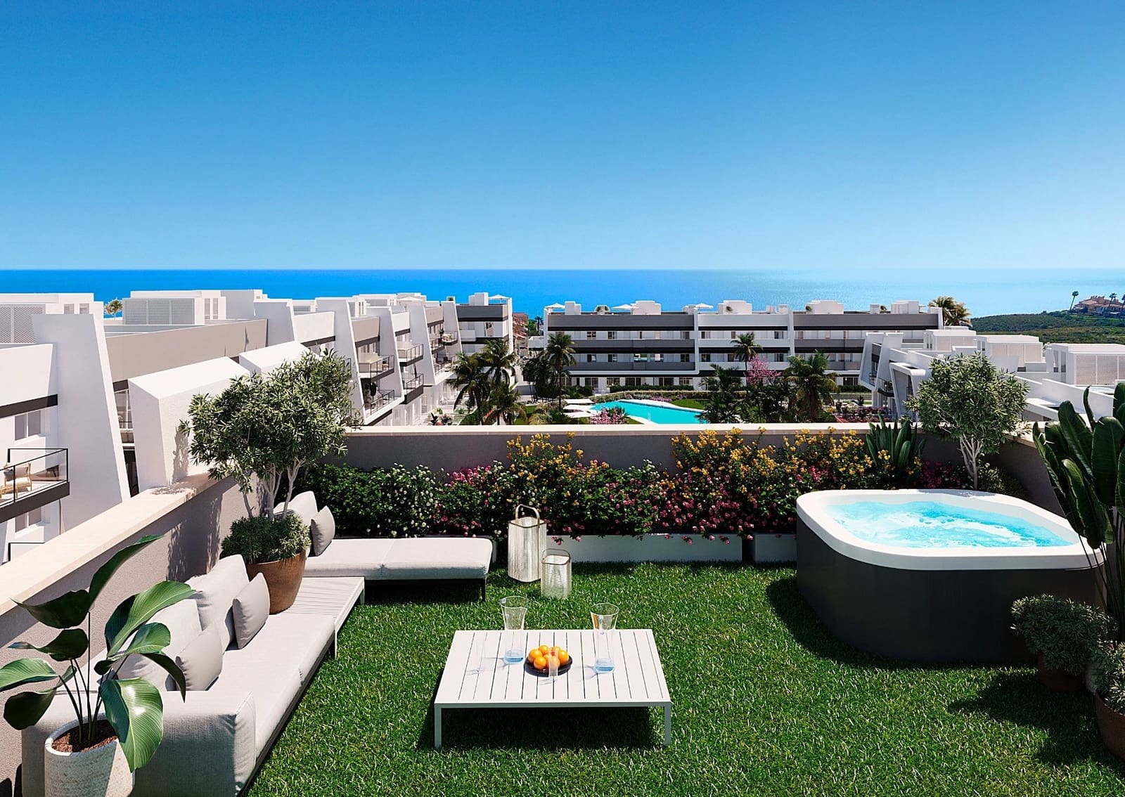 3 soveværelse Lejlighed til salg i Gran Alacant med swimmingpool - € 315.000 (Ref: 9064637)